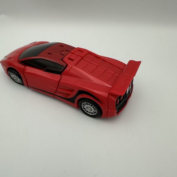 Transformers Universe Deluxe Sideswipe Red Sports Car Action Figure By Hasbro - Picture 7 of 10